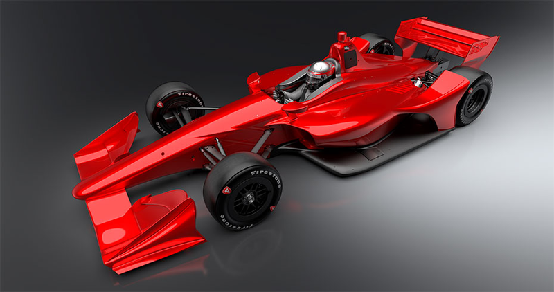 Illustration for article titled The Sleek New 2018 IndyCars Look Properly Bad Ass